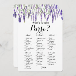 Doppelseite - 2 Brautparty Games Pursuit | Wünsche Einladung