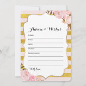 Doppelseite - 2 Brautparty Games Pursuit | Wünsche Einladung (Rückseite)