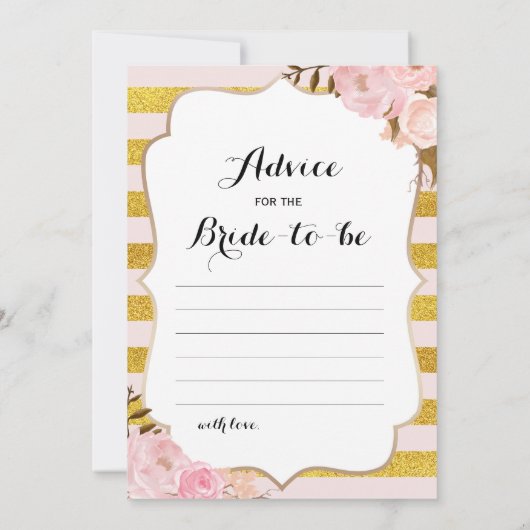 Doppelseitig - 2 Brautparty-Game-Wie alt | Ratschl Einladung (Rückseite)