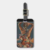 Doppelseitig bedruckt gepäckanhänger (Vorderseite vertikal)