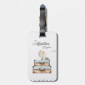 Doppelseitig bedruckt gepäckanhänger (Rückseite vertikal)