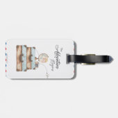 Doppelseitig bedruckt gepäckanhänger (Rückseite horizontal)