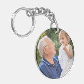 Doppelseitig erstellen Sie Ihr eigenes Foto Schlüsselanhänger (Vorderseite links)