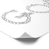Doppelseitig Poster (Ecke)