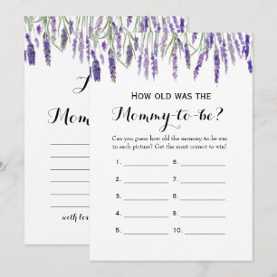 Doppelseitige - 2 Kinderduschspiele - Wie alt   Be Einladung