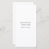 Doppelseitige 4 x 8 Zoll-Halbschallkarte (Vorne/Hinten)