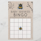 Doppelseitige Babyduschspiele (Rückseite)