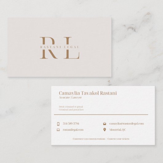 Doppelseitige, benutzerdefinierte Visitenkarten -  Visitenkarte (Vorne/Hinten)