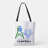 Doppelseitige Campbell Tasche Kalifornien (Rückseite)