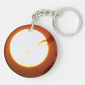 Doppelseitige Circle Acryl Schlüsselanhänger (Rückseite)