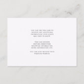 Doppelseitige Details mit Foto Begleitkarte (Rückseite)