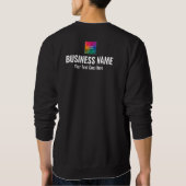 Doppelseitige Druckarbeit Uniform Mens Modernes Sc Sweatshirt (Rückseite)