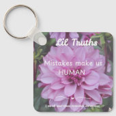 Doppelseitige Fehler machen uns zur menschlichen E Schlüsselanhänger (Vorderseite)