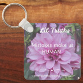 Doppelseitige Fehler machen uns zur menschlichen E Schlüsselanhänger (Vorderseite)