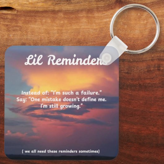 Doppelseitige Fehler machen uns zur menschlichen E Schlüsselanhänger (Rückseite)