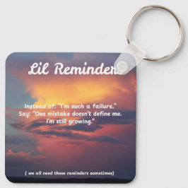 Doppelseitige Fehler machen uns zur menschlichen E Schlüsselanhänger