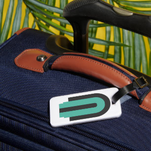 Doppelseitige Gepäckmarke für das Arberor-Logo Gepäckanhänger