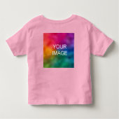 Doppelseitige Hinzufügen von Text und Bild hier Ba Kleinkind T-shirt (Rückseite)