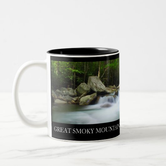 Doppelseitige Kaffeetasse Great Smoky Mountains (Links)
