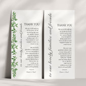 Doppelseitige Minimalistische Kalligrafie-Hochzeit