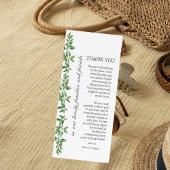 Doppelseitige Minimalistische Kalligrafie-Hochzeit