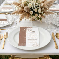 Doppelseitige Mocha Mousse Boho Blumenhochzeit Bar