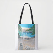 Doppelseitige Printkiste Secret Beach Tote Bag Tasche (Vorderseite)