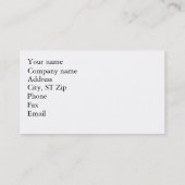 Doppelseitige Regenbogenforelle-Visitenkarte Visitenkarte (Rückseite)