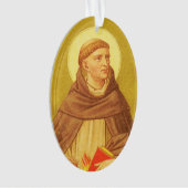 Doppelseitige St. Dominic (PM 02) Acryl Ornament (Vorderseite)