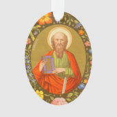 Doppelseitige St. Paul (PM 06) Acryl Ornament (Vorderseite)