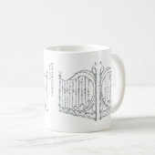 Doppelseitige Tasse des verdrehten Palastes (VorderseiteRechts)