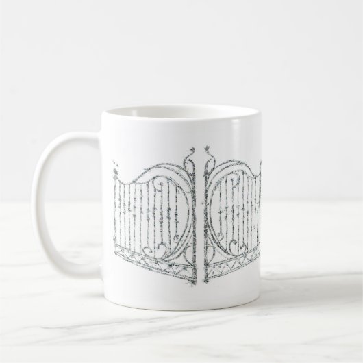 Doppelseitige Tasse des verdrehten Palastes (Links)