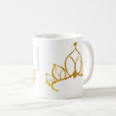Doppelseitige Tasse Papierprinzessin (VorderseiteRechts)