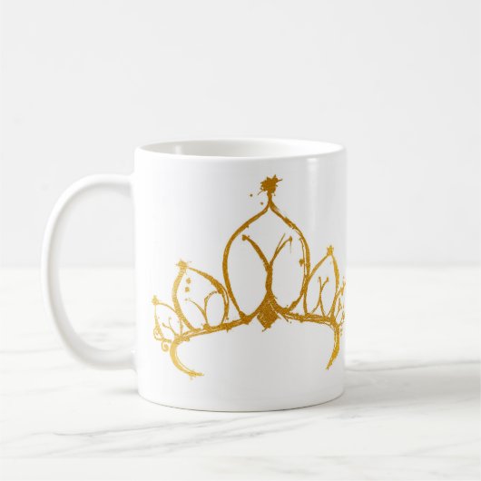 Doppelseitige Tasse Papierprinzessin (Links)