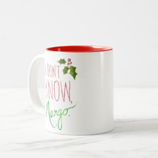 Doppelseitige Tasse Todds und Margo (Vorderseite Links)