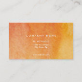 Doppelseitige Visitenkarte (Rückseite)