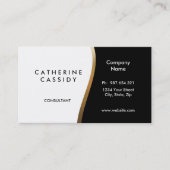 Doppelseitige Visitenkarte (Vorderseite)