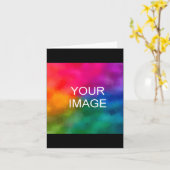 Doppelseitige Vorlage zum Hinzufügen von Bildern H (Gelbe Blume)