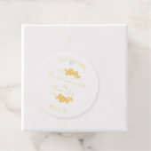 Doppelseitige Wildblumen Hochzeit Danke Geschenkanhänger (Mit Box)