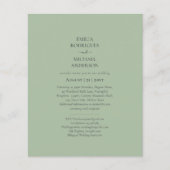 Doppelseitige, zweiseitige HAUSHALTSMITTEL-Monochr Flyer (Vorne)