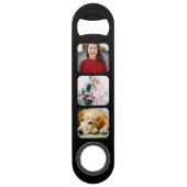 Doppelseitiger 6-Foto-Schlüsselanhänger-Flaschenöf Speed Flaschenöffner (Rückseite)