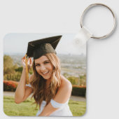 Doppelseitiger Abschluss Zwei Foto Schlüsselanhänger (Rückseite)