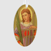 Doppelseitiger Hl. Laurentius von Rom (PM 04) Acry Ornament (Vorderseite)