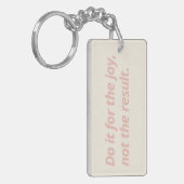 Doppelseitiger Motivierend Schlüsselanhänger - Ros (Vorderseite links)