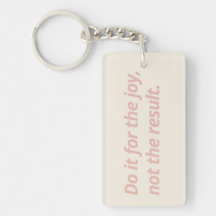 Doppelseitiger Motivierend Schlüsselanhänger - Ros