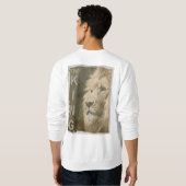 Doppelseitiger Pop Kunst, Dichtung und Musik Sweatshirt (Schwarz voll)