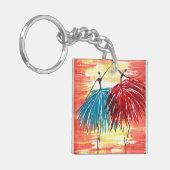 doppelseitiger Schlüsselanhänger (Vorderseite links)