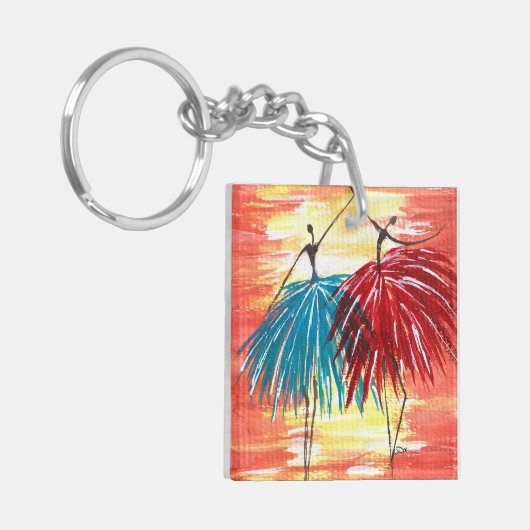 doppelseitiger Schlüsselanhänger (Vorderseite links)