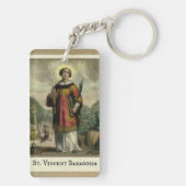 (Doppelseitiger) Schlüsselanhänger St. Vincent (Rückseite)