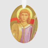 Doppelseitiger St. Florian von Lorch (PM 03) Acryl Ornament (Rückseite)
